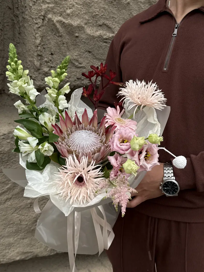 Букет с протеей